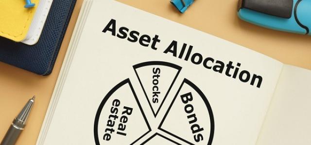 Asset allocation pie chart