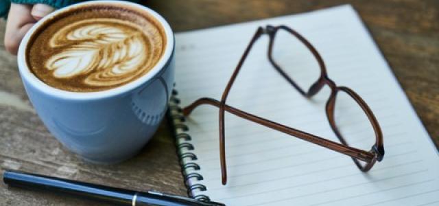 Coffee and glasses